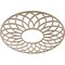 Ekena Millwork Cannes Wood Fretwork Pierced Ceiling Medallion, Birch, 30"OD x 10 1/4"ID x 3/8"T CMWP30X30X0375CNBI - alternate 3